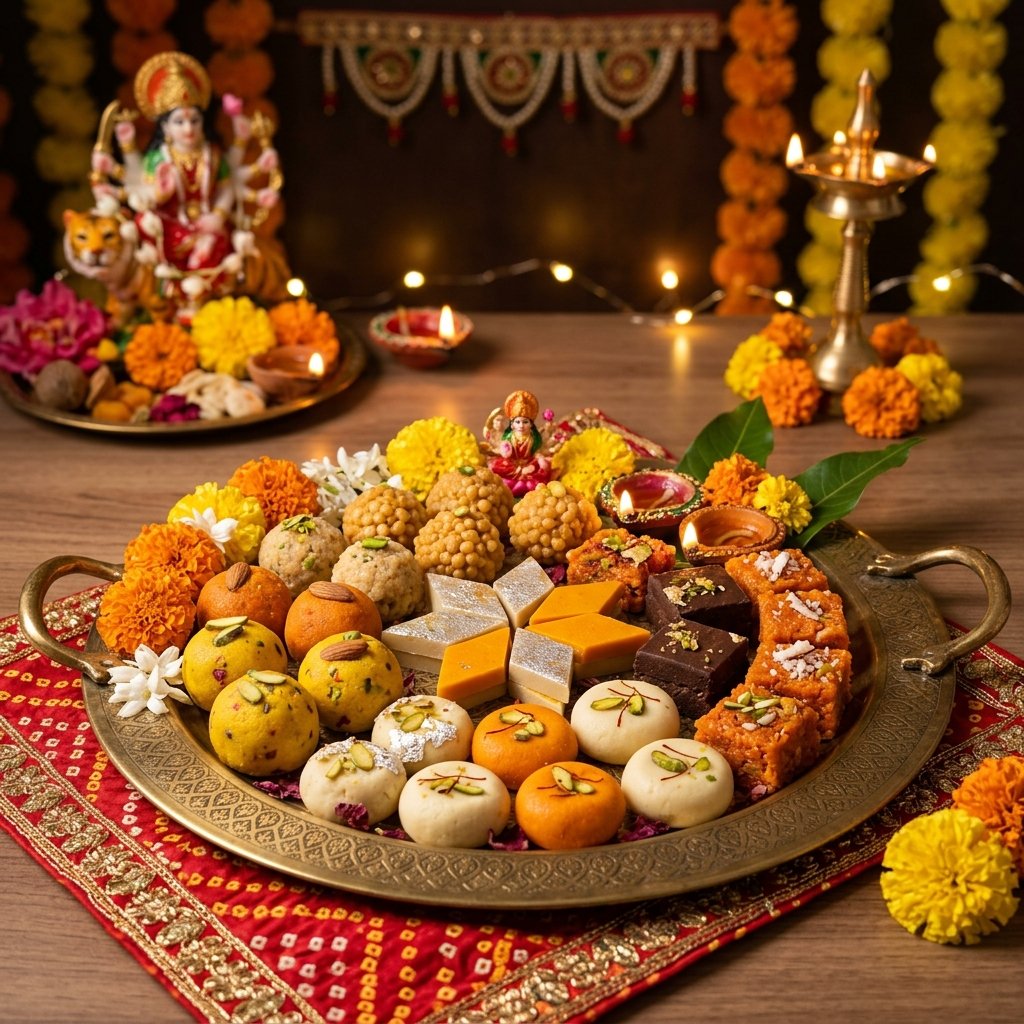 Navratri Sweets Preparation