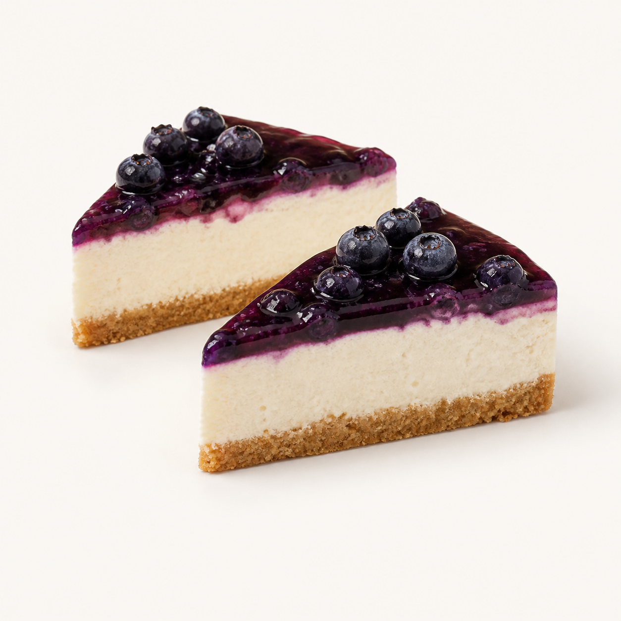 Blueberry Cheesecake Slice
